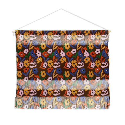 Miho Abstract floral pattern Wall Hanging Landscape