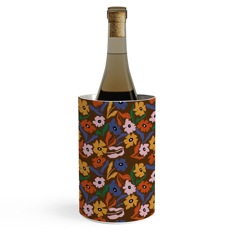 Miho Abstract floral pattern Wine Chiller