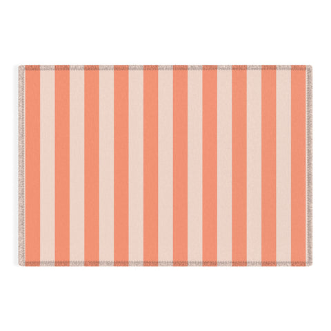 Miho baby orange stripe Outdoor Rug