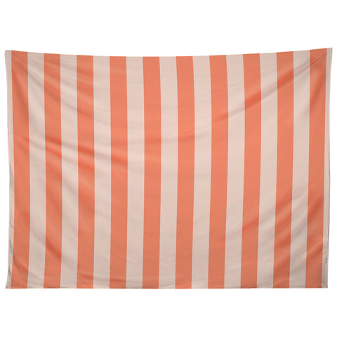 Miho baby orange stripe Tapestry