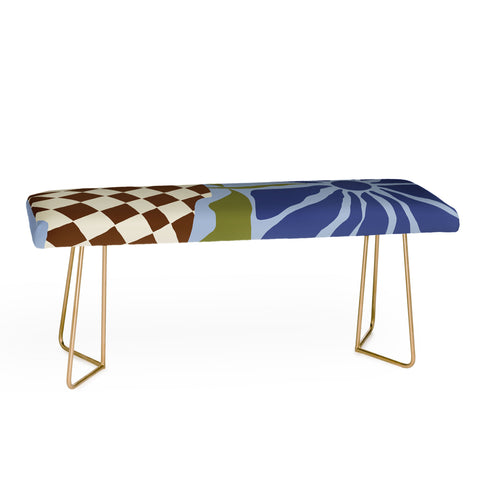 Miho Big blooming flowerpot Bench