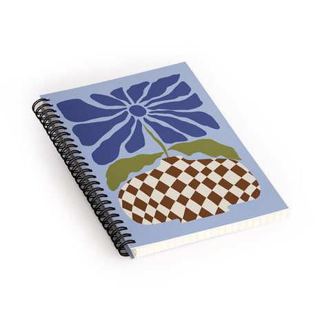 Miho Big blooming flowerpot Spiral Notebook