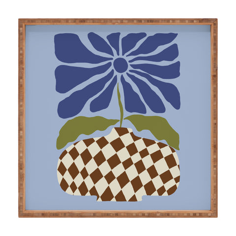 Miho Big blooming flowerpot Square Tray