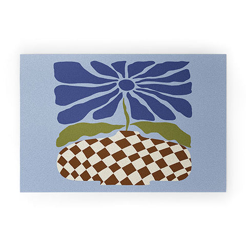 Miho Big blooming flowerpot Welcome Mat