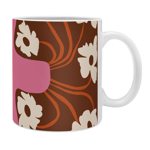 Miho Big pot with flower Coffee Mug