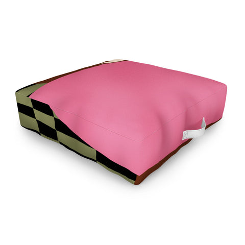 Miho Big pot with flower Outdoor Floor Cushion