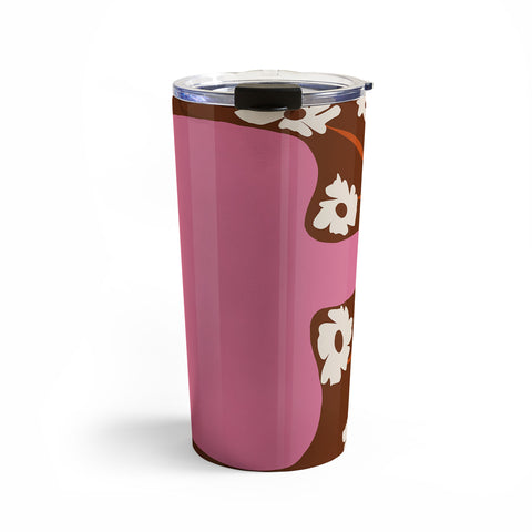 Miho Big pot with flower Travel Mug