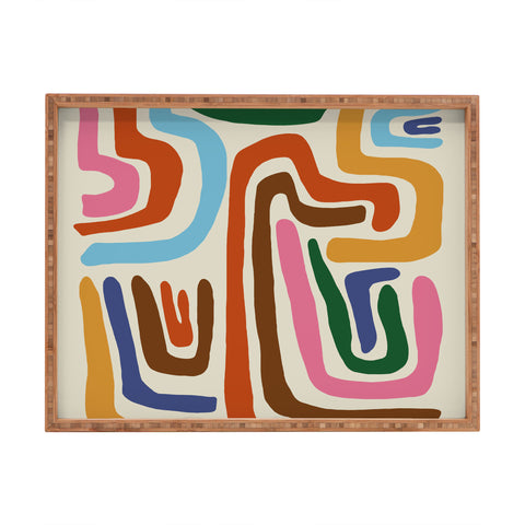 Miho Feeling flow Rectangular Tray