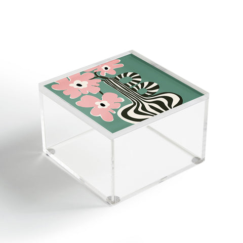Miho Floral strip Acrylic Box