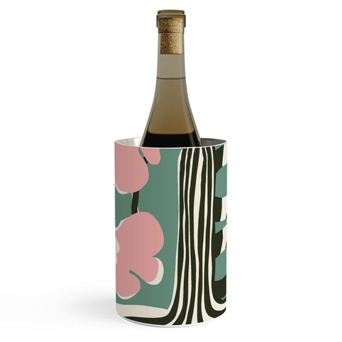 Miho Floral strip Wine Chiller