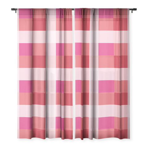 Miho geometrical color illusion Sheer Non Repeat