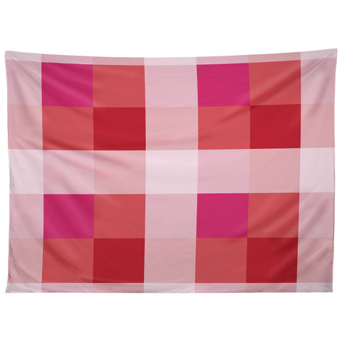 Miho geometrical color illusion Tapestry