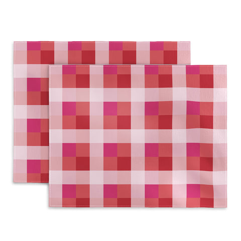Miho geometrical color illusion Placemat