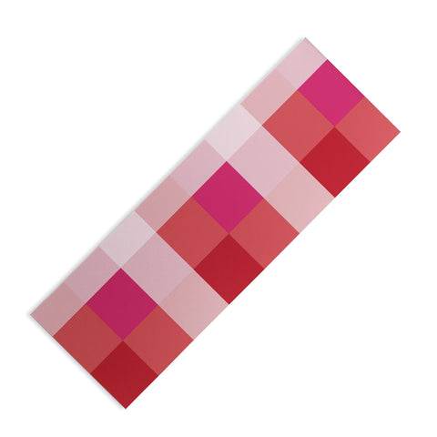 Miho geometrical color illusion Yoga Mat