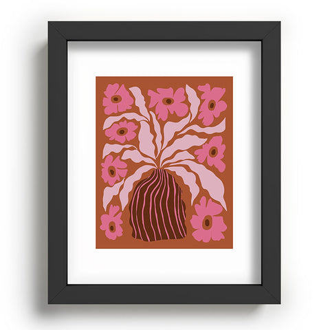 Miho Midcentury blooming pot Recessed Framing Rectangle