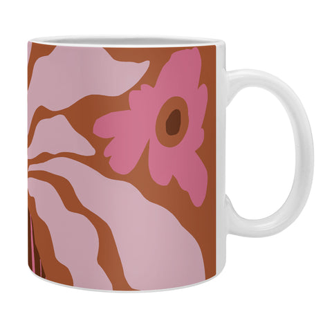 Miho Midcentury blooming pot Coffee Mug