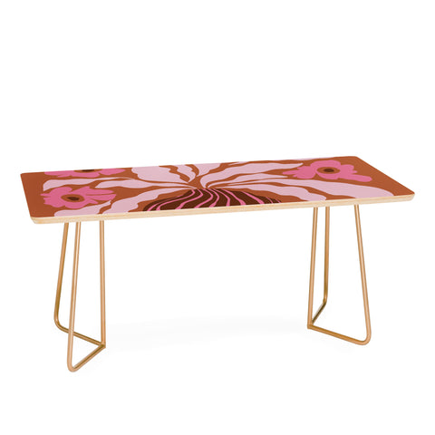 Miho Midcentury blooming pot Coffee Table