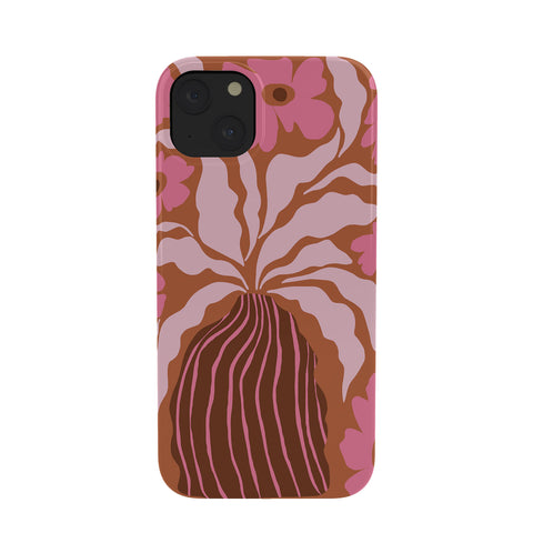 Miho Midcentury blooming pot Phone Case