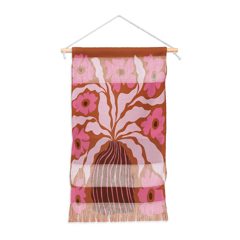 Miho Midcentury blooming pot Wall Hanging Portrait