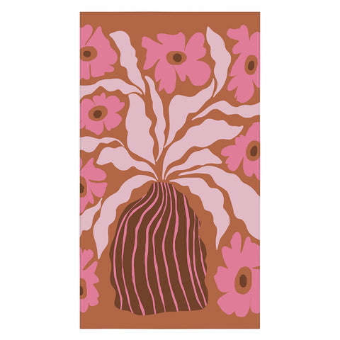 Miho Midcentury blooming pot Tablecloth