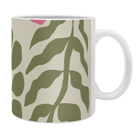 Miho MidCentury floral Coffee Mug