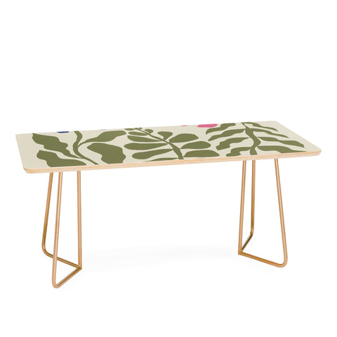 Miho MidCentury floral Coffee Table
