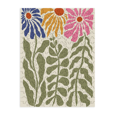 Miho MidCentury floral Puzzle