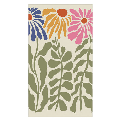 Miho MidCentury floral Tablecloth