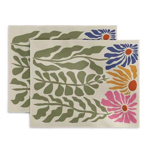 Miho MidCentury floral Placemat