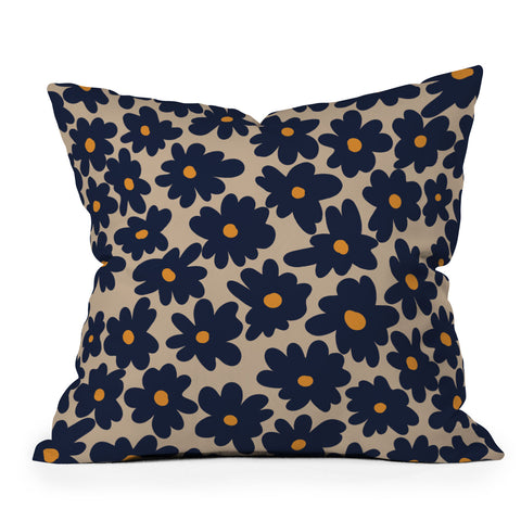 Miho mini floral garden 2 Outdoor Throw Pillow