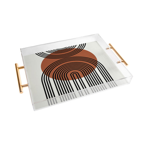 Miho minimal classic arch Acrylic Tray