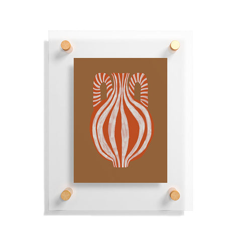 Miho Minimal Pottery 1 Floating Acrylic Print