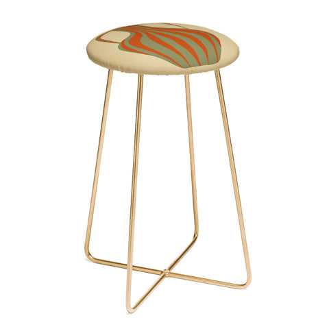 Miho Minimal Pottery 3 Counter Stool