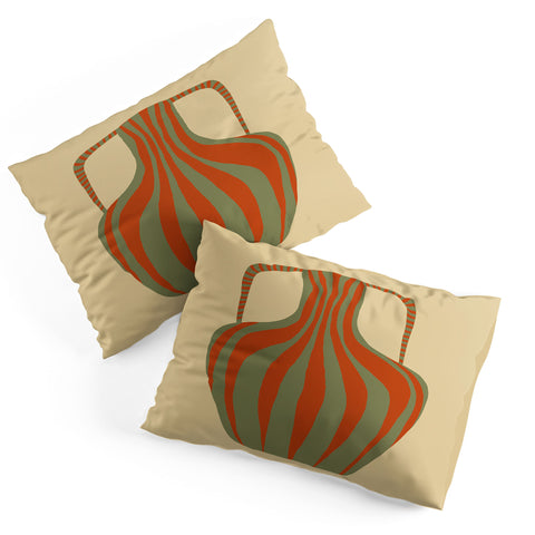 Miho Minimal Pottery 3 Pillow Shams