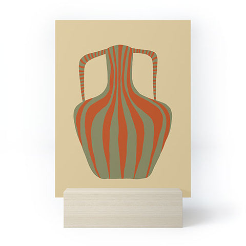 Miho Minimal Pottery 3 Mini Art Print