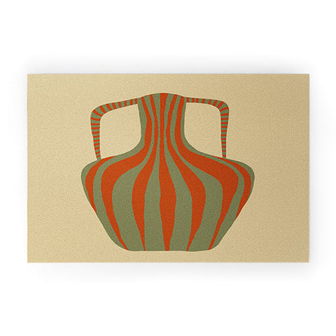 Miho Minimal Pottery 3 Welcome Mat