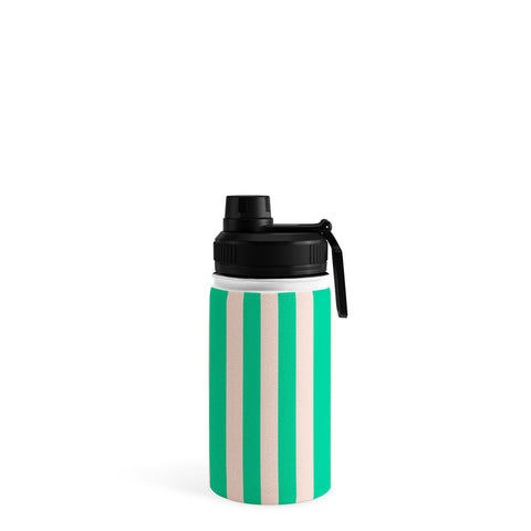 Miho minted stripe Water Bottle