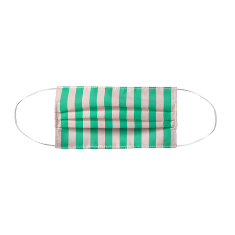Miho minted stripe Face Mask