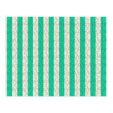 Miho minted stripe Puzzle