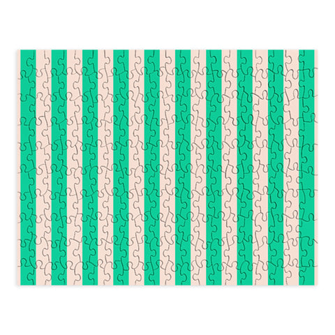 Miho minted stripe Puzzle