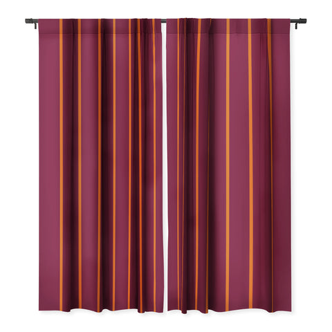 Miho orange stripe Blackout Non Repeat