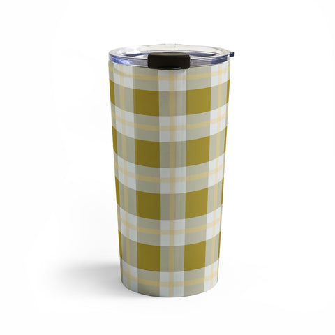 Miho vintage gingham style Travel Mug