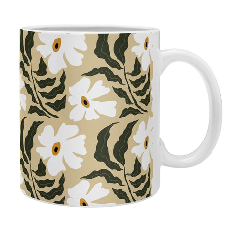 Miho White daisy I Coffee Mug