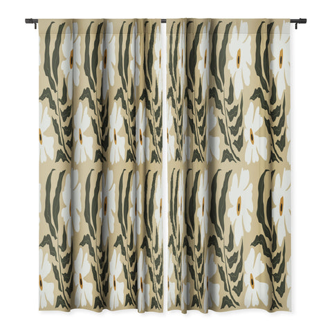 Miho White daisy I Blackout Non Repeat