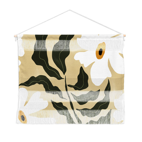 Miho White daisy I Wall Hanging Landscape