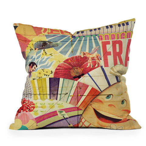 MIK Frank Outdoor Throw Pillow