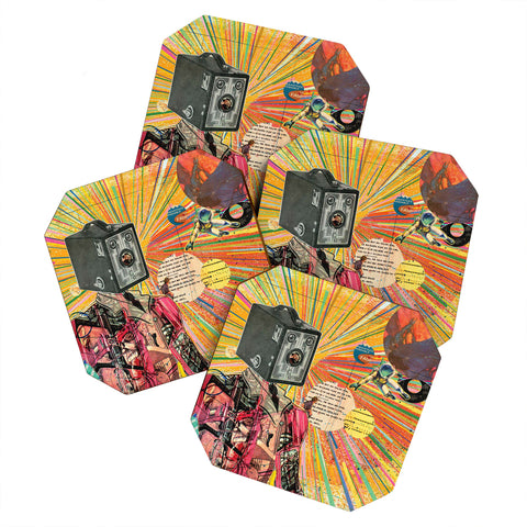 MIK Gas Man Coaster Set
