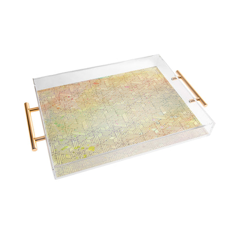 MIK Geometric Perspective Acrylic Tray