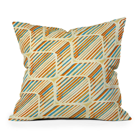 MIK Ticket To Freedom Outdoor Throw Pillow