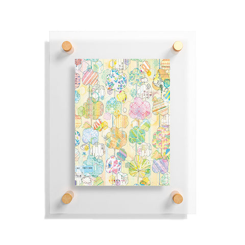 MIK wallflora Floating Acrylic Print